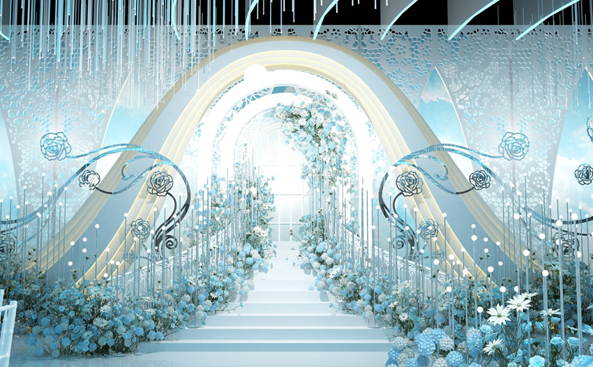 叙永釡香烙馍村水晶厅效果展示